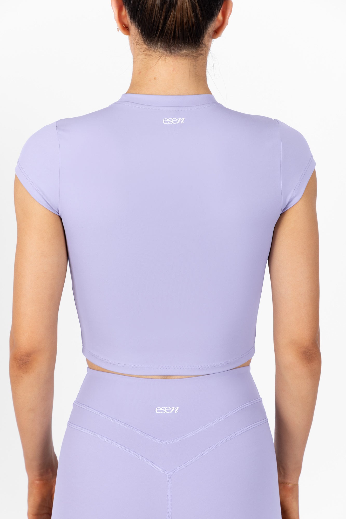 FORME SLEEVE TOP LILAC