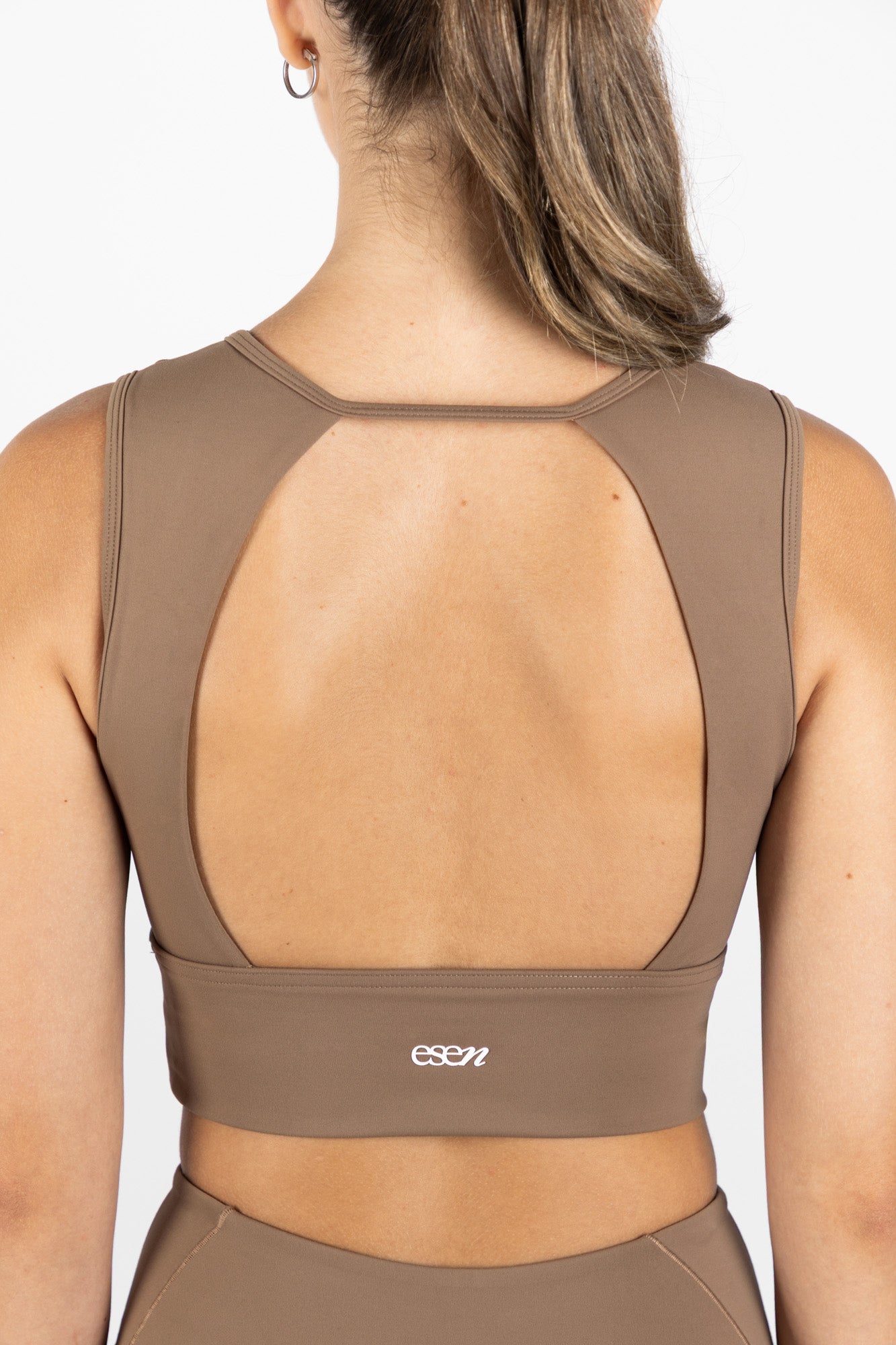FLOW SPORTS BRA MOCHA