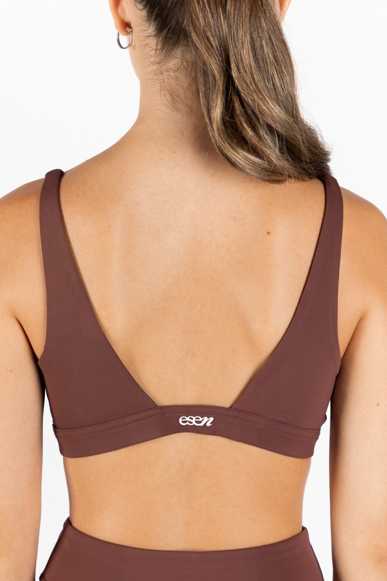 ROUX SPORTS BRA COFFEE