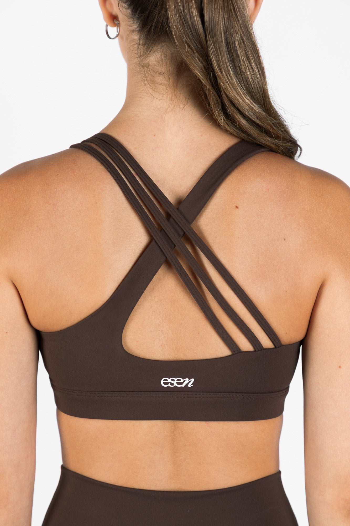 KORA SPORTS BRA BROWN