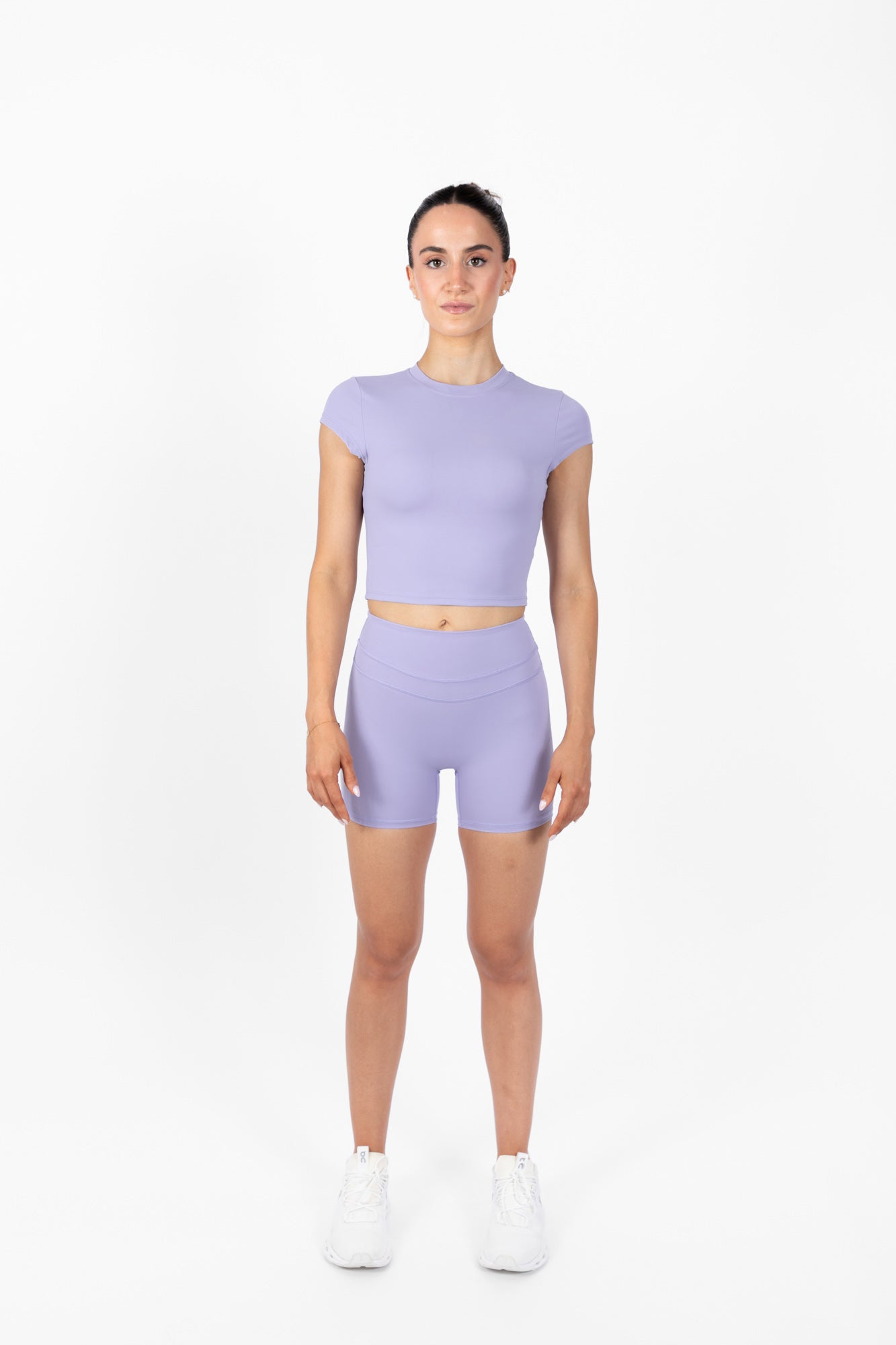 FORME SLEEVE TOP LILAC