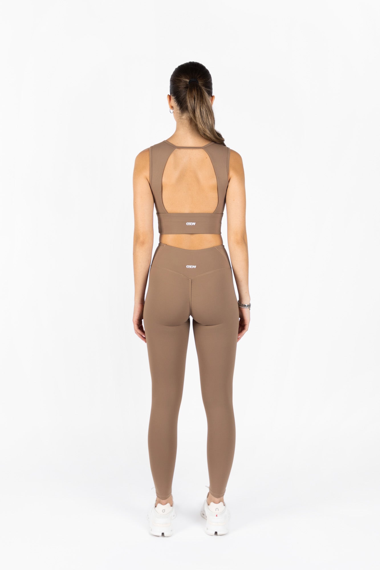 FLOW SPORTS BRA MOCHA