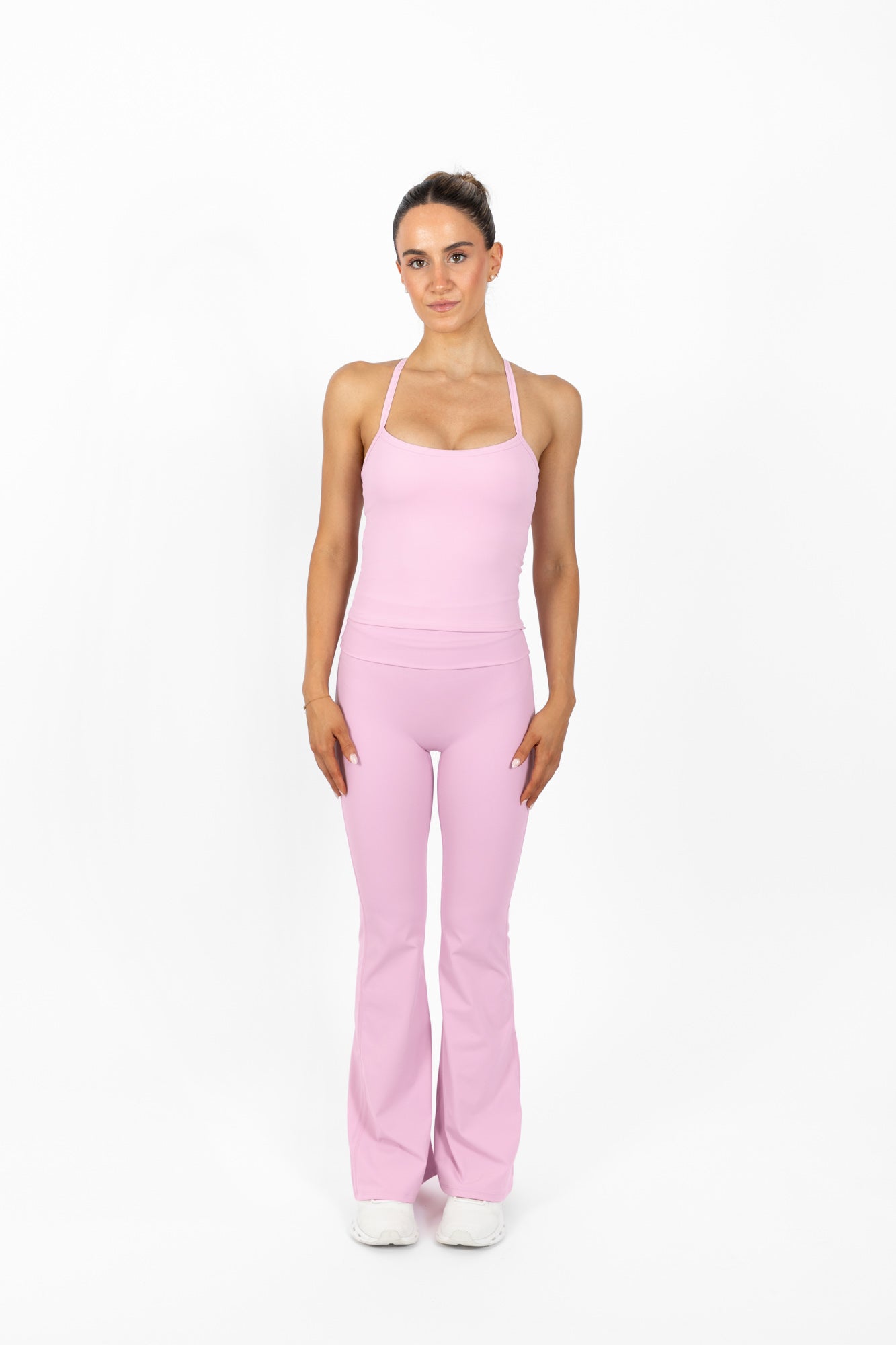 TONE FLARE PANTS BLOSSOM