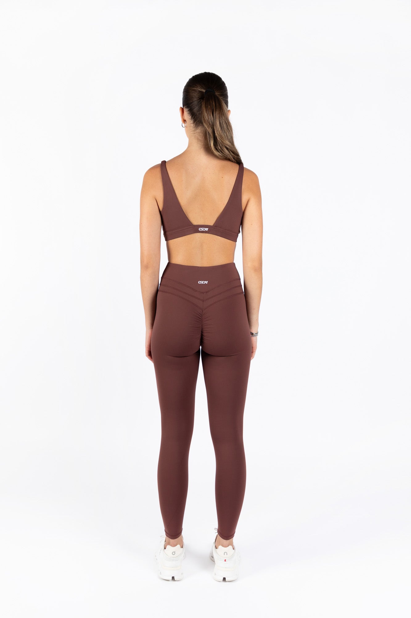ROUX SPORTS BRA COFFEE
