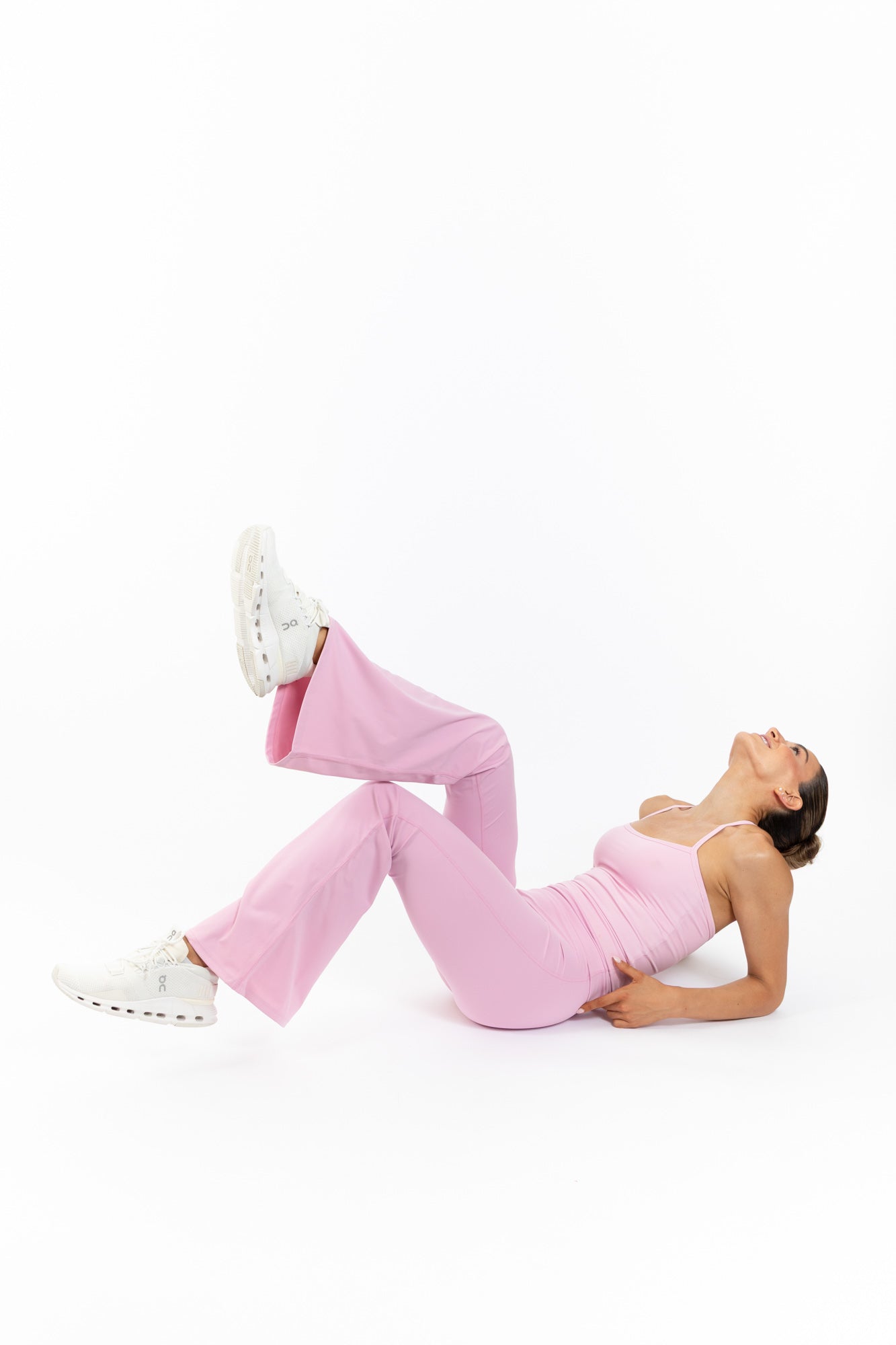 TONE FLARE PANTS BLOSSOM