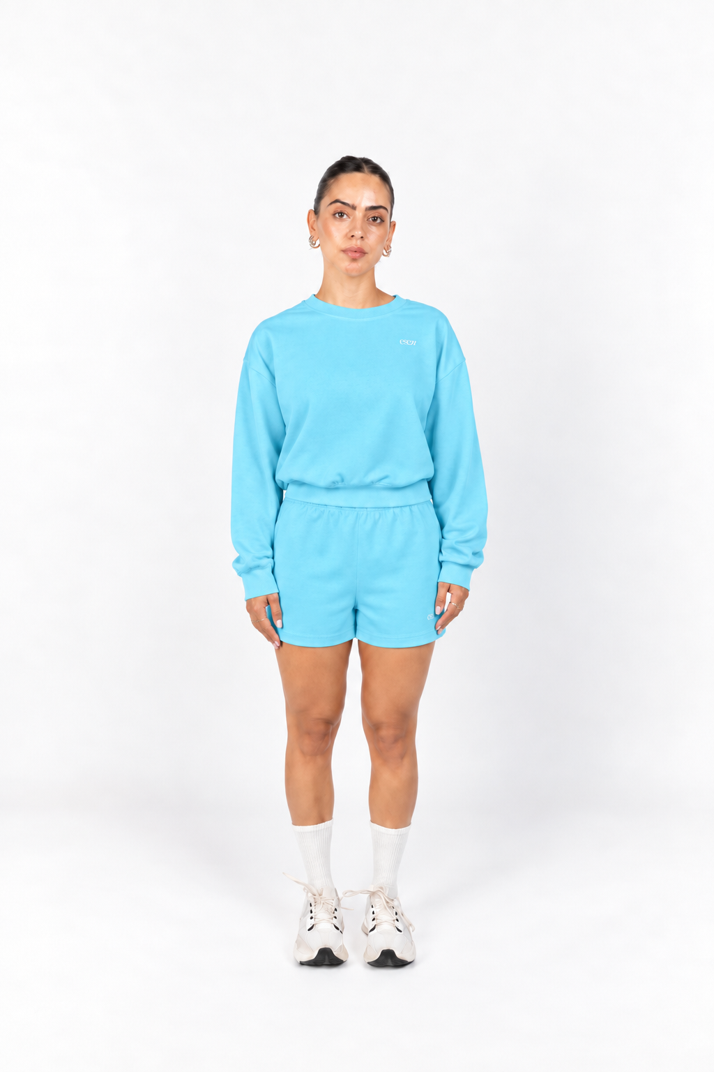 HUSH SWEATSHIRT ICE BLUE