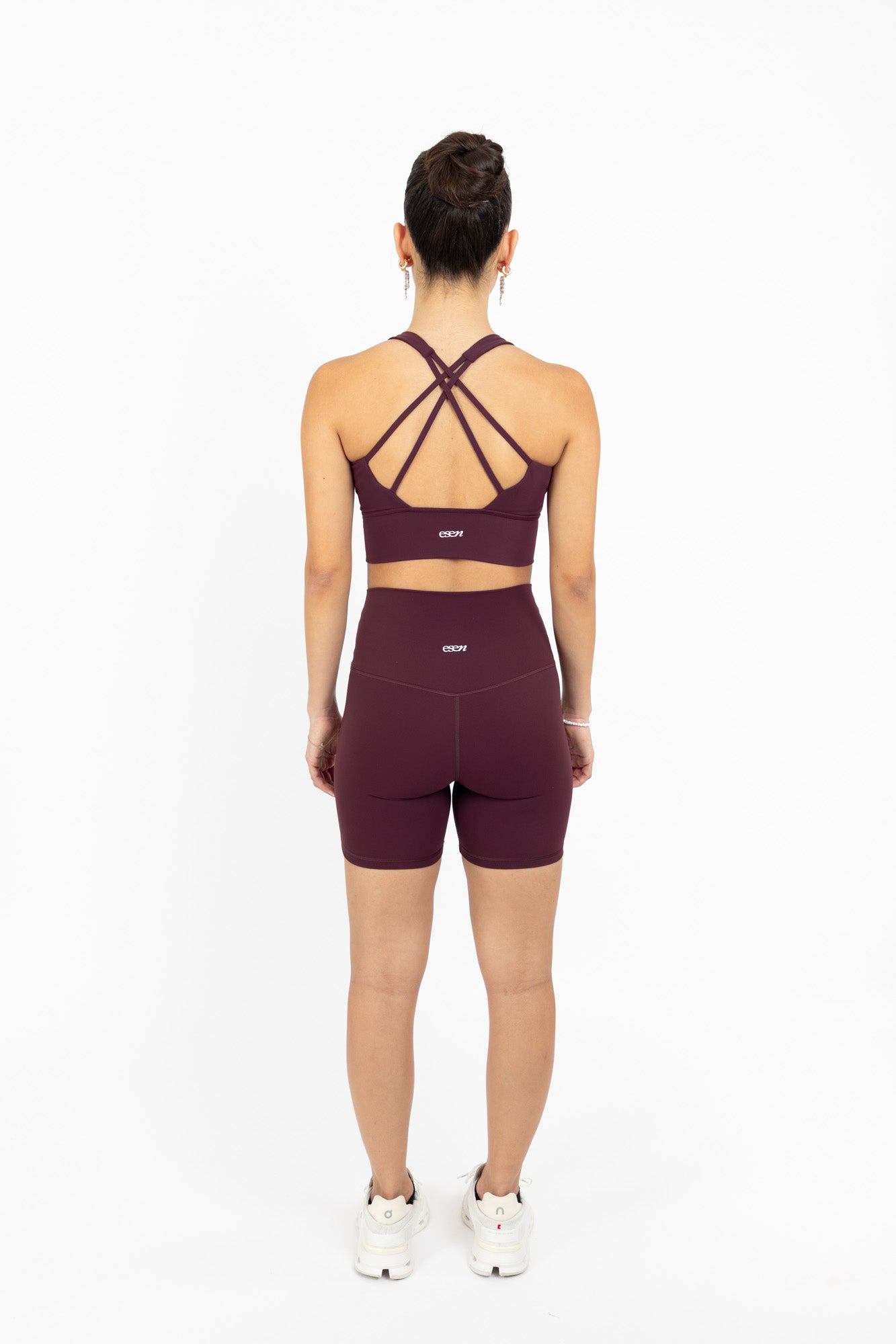 KORA SHORTS 5" BURGUNDY