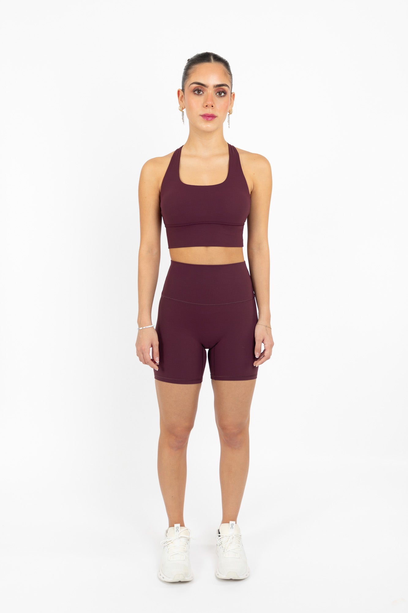 KORA SHORTS 5" BURGUNDY
