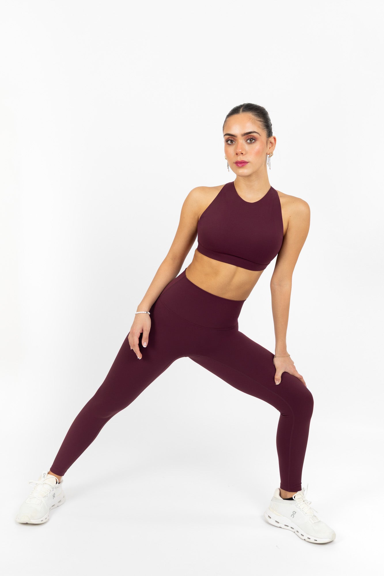 KORA LEGGINGS BURGUNDY