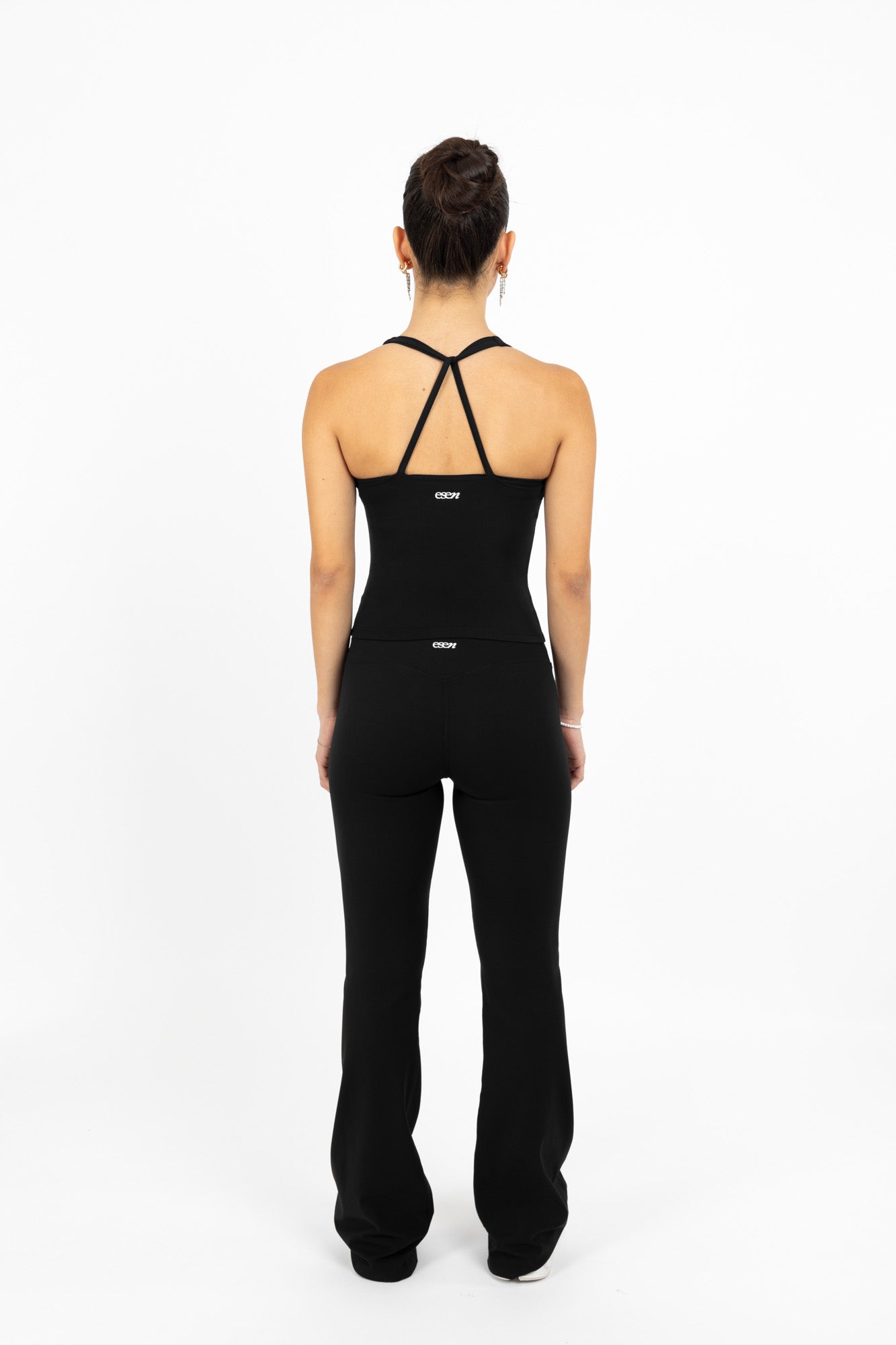 KORA HALTER TOP BLACK