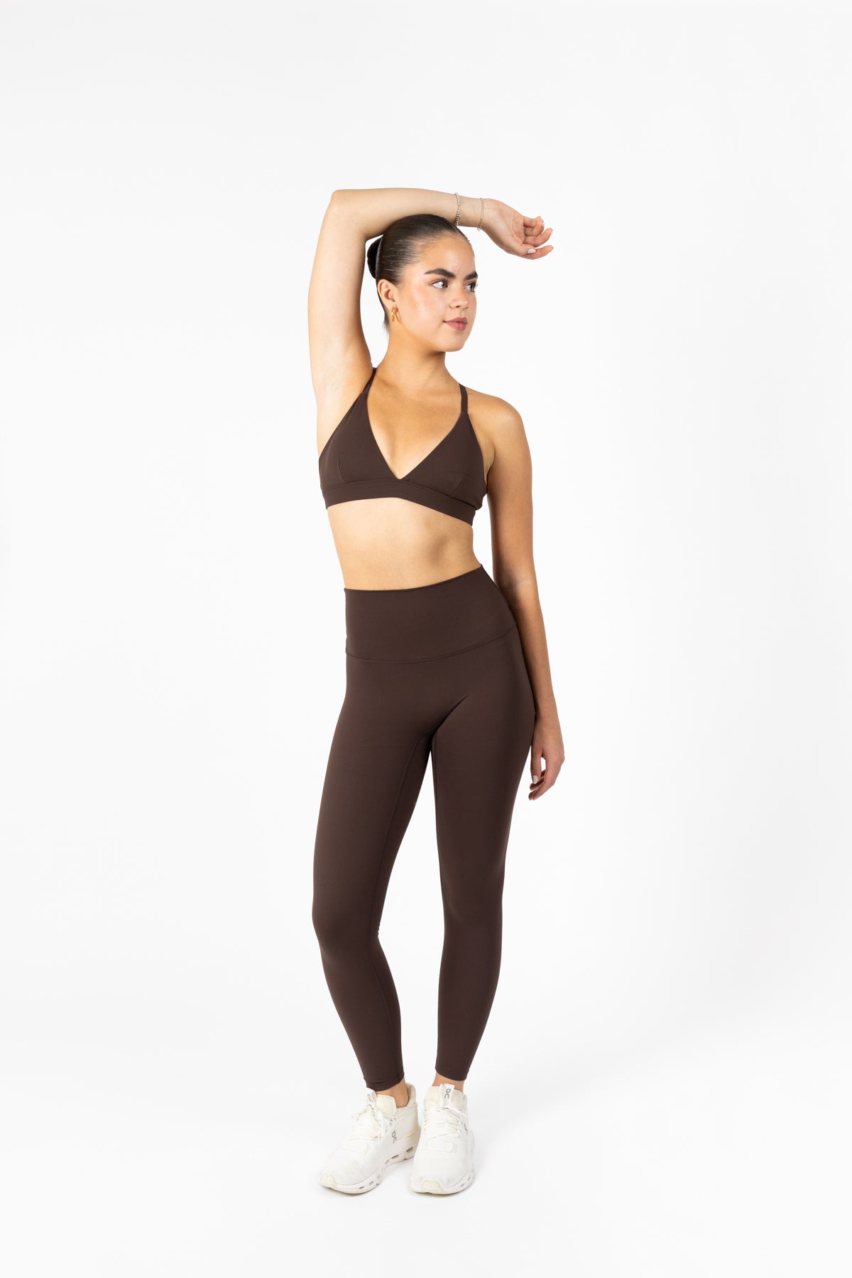 KORA TRIANGLE BRA TRUFFLE