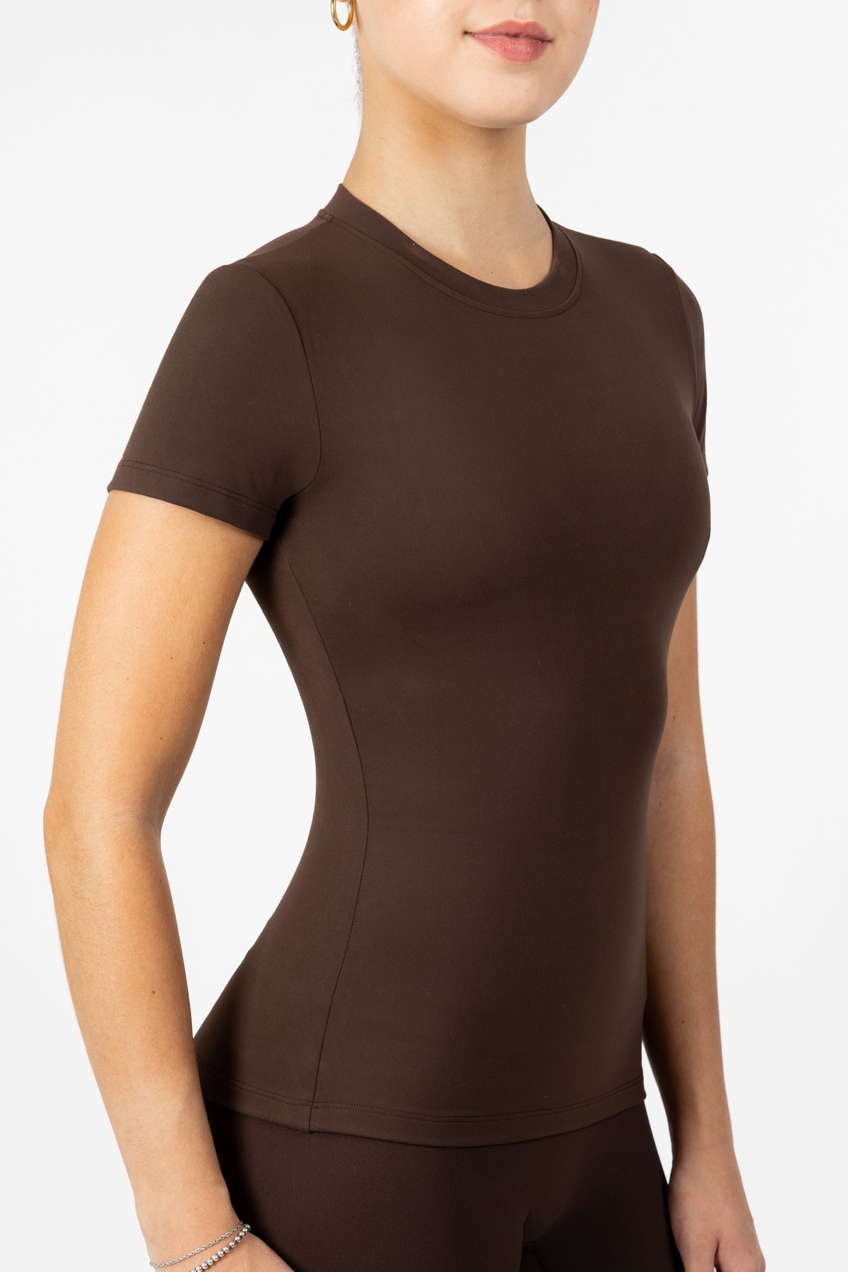 KORA SLEEVE TOP TRUFFLE