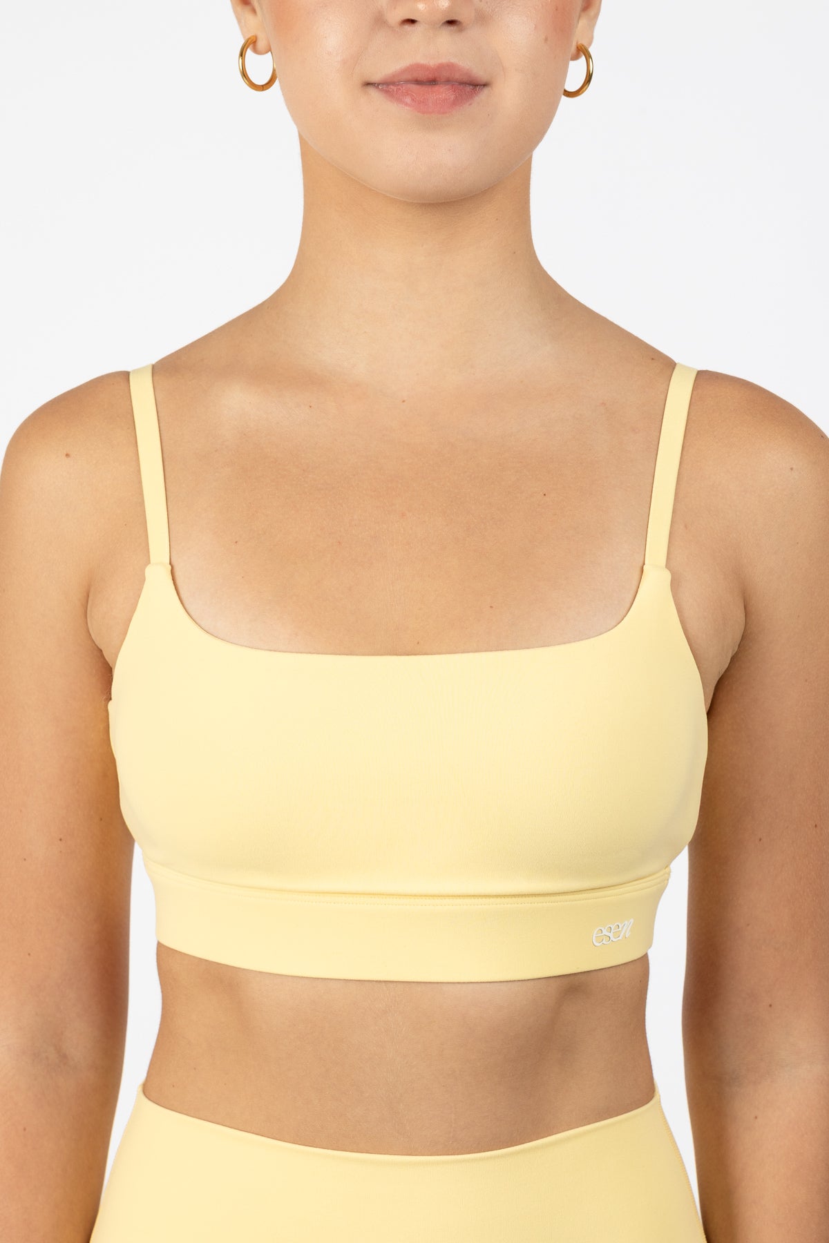 KORA SPORTS BRA SOFT YELLOW