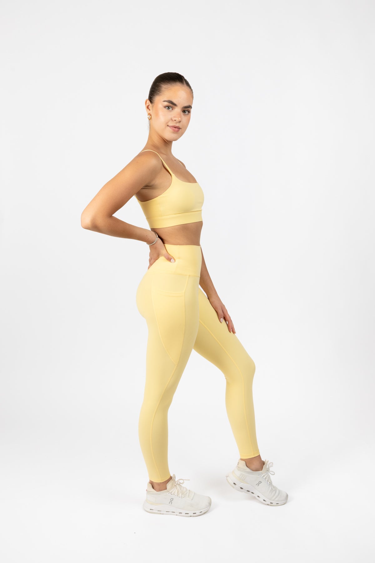 KORA SPORTS BRA SOFT YELLOW