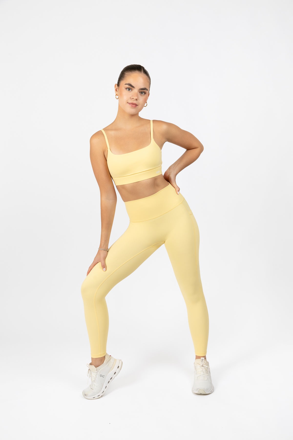 KORA SPORTS BRA SOFT YELLOW
