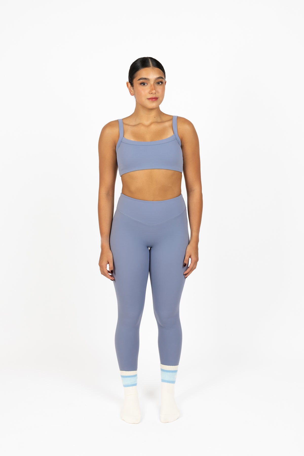 SHAPE SPORTS BRA DUSTY BLUE