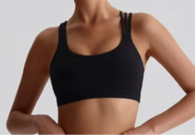 KORA SPORTS BRA BLACK