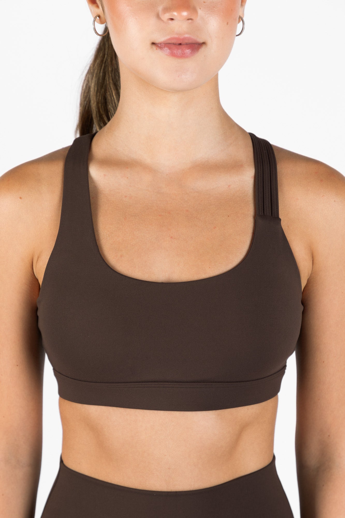 KORA SPORTS BRA BROWN