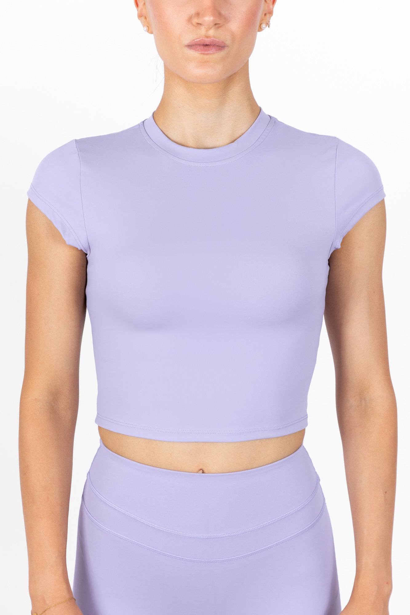 FORME SLEEVE TOP LILAC