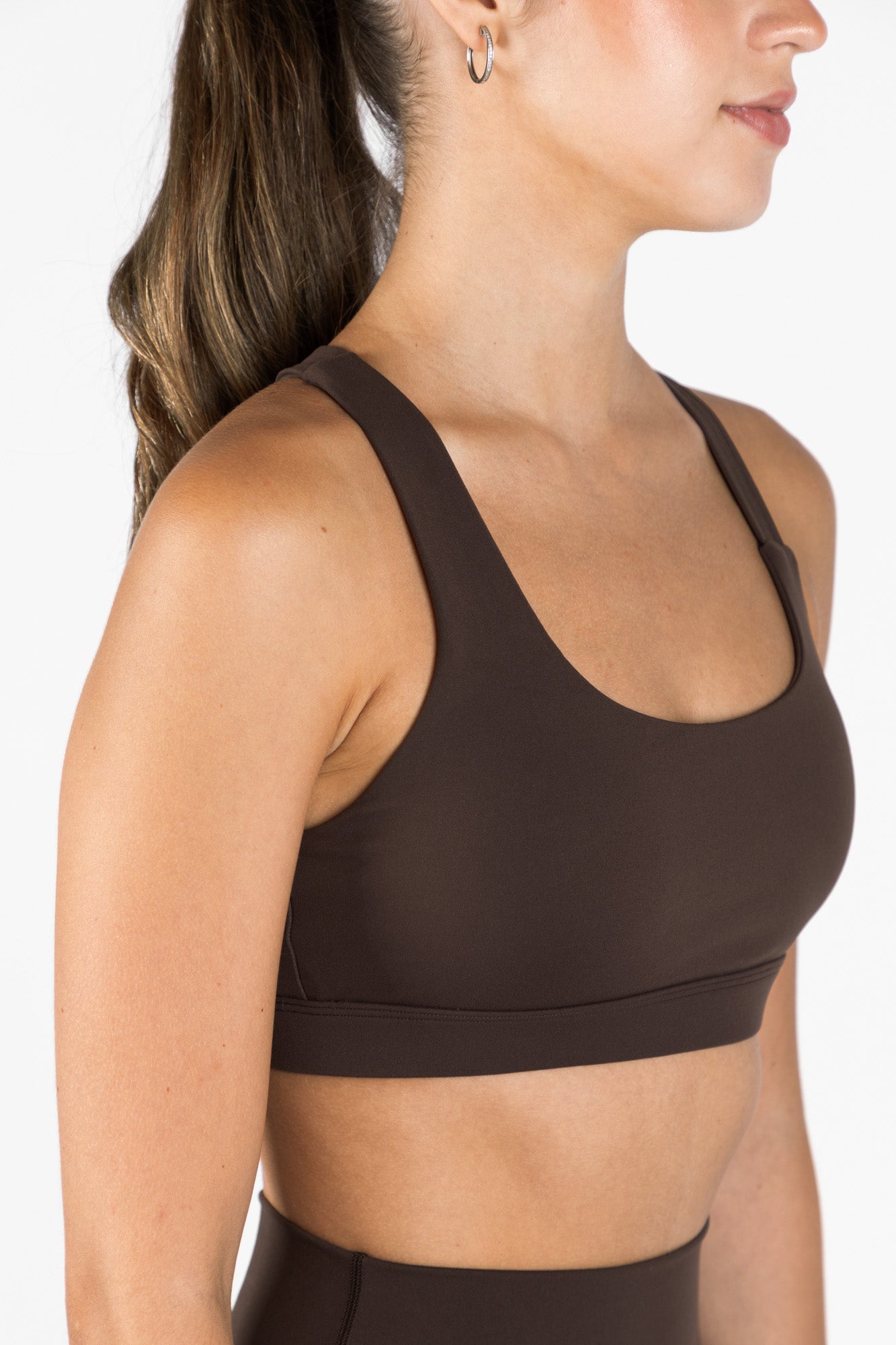 KORA SPORTS BRA BROWN