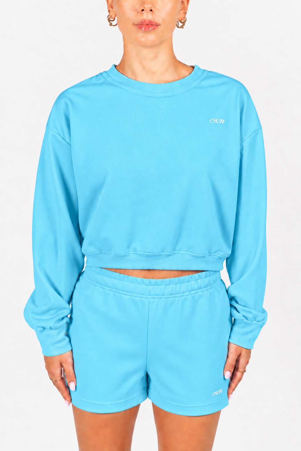 HUSH SWEATSHIRT ICE BLUE