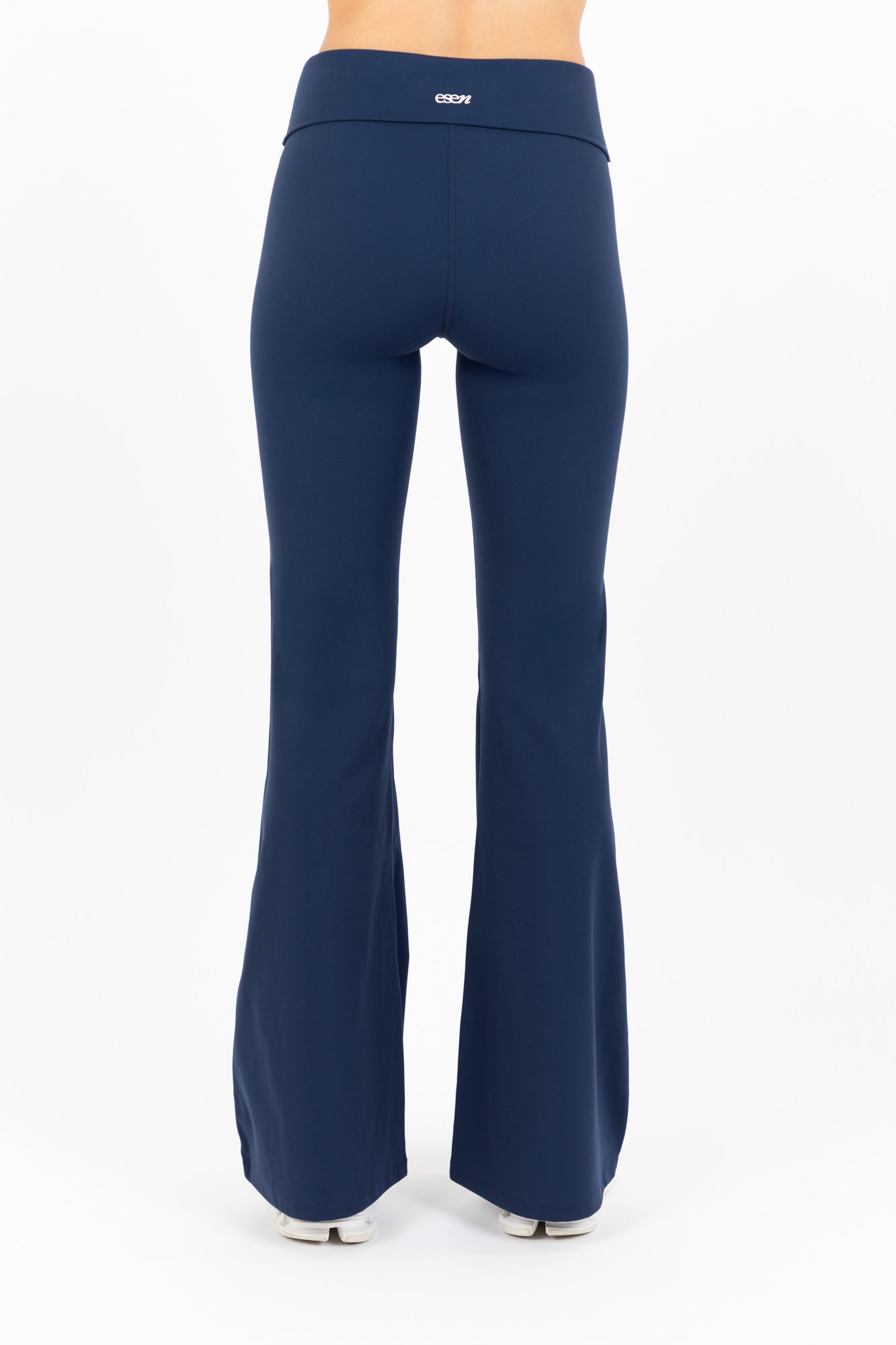 TONE FLARE PANTS NAVY