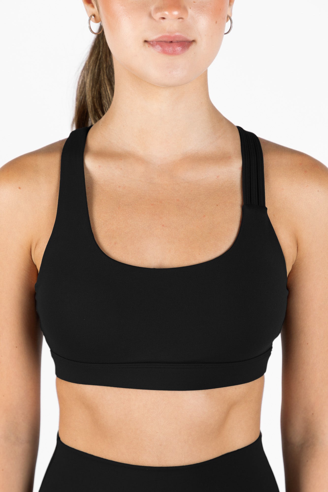 KORA SPORTS BRA BLACK