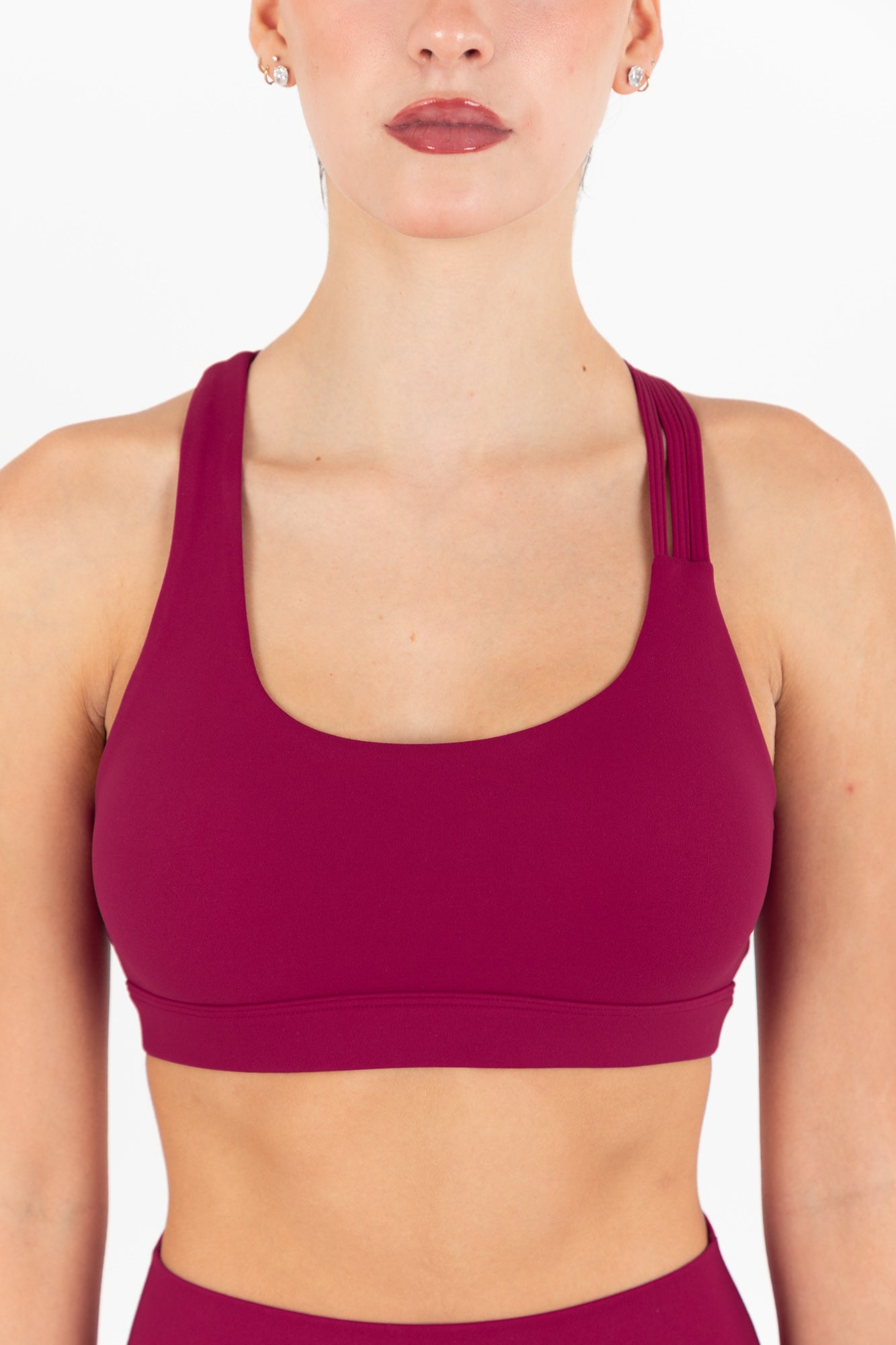 KORA SPORTS BRA CHERRY