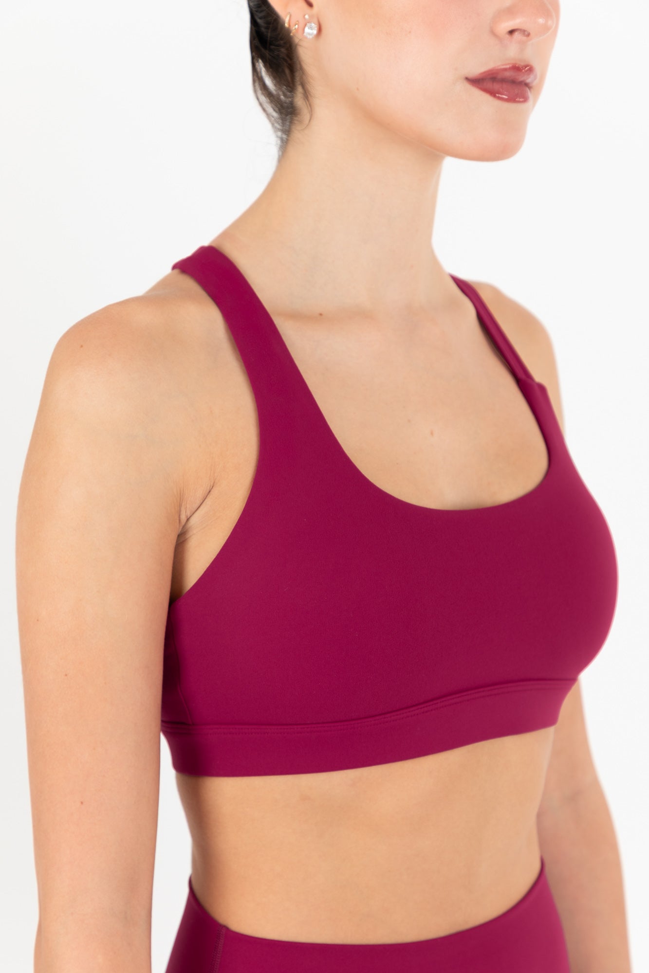 KORA SPORTS BRA CHERRY