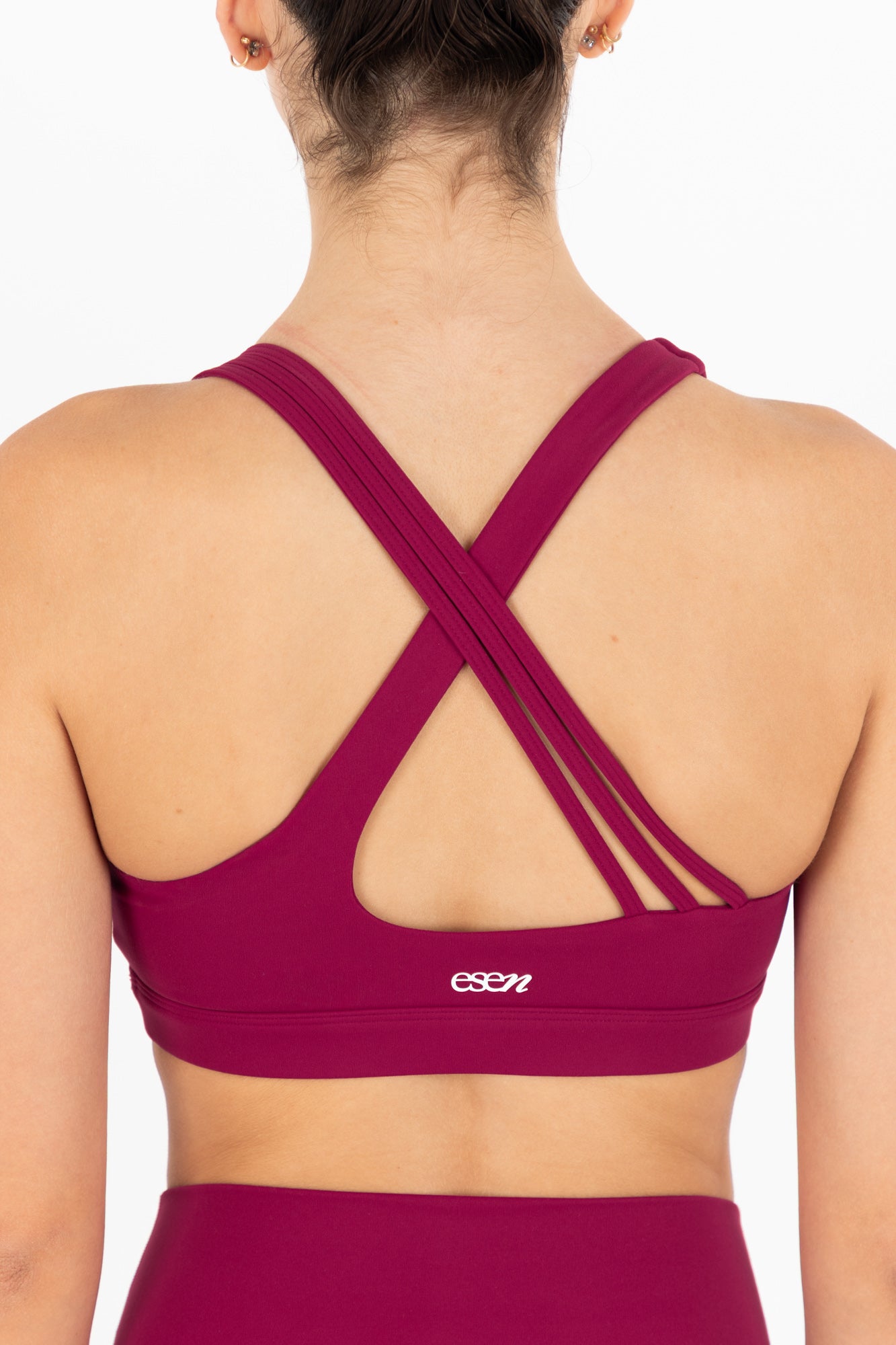 KORA SPORTS BRA CHERRY