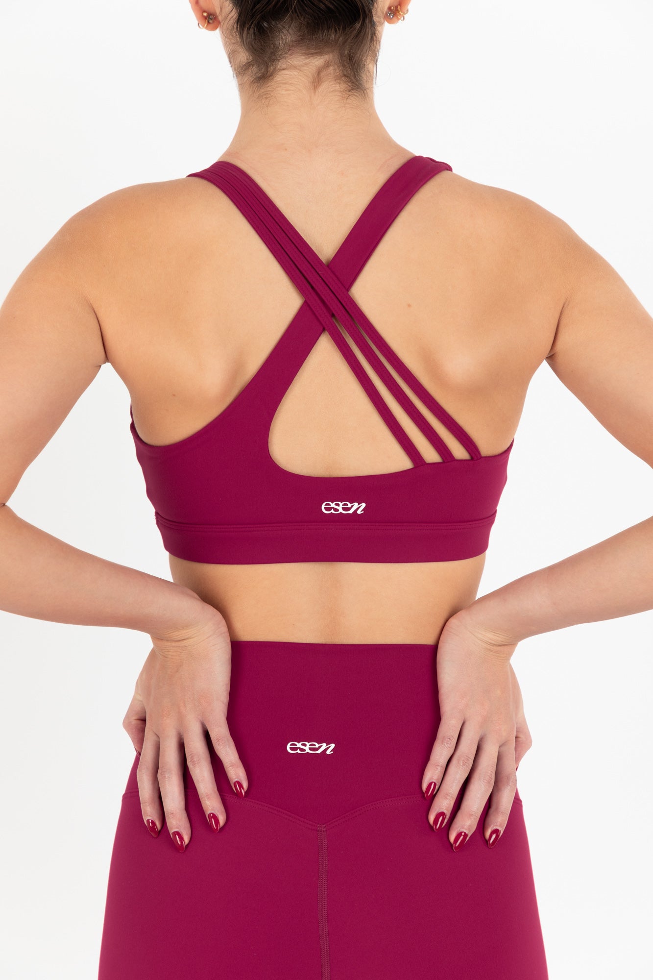 KORA SPORTS BRA CHERRY