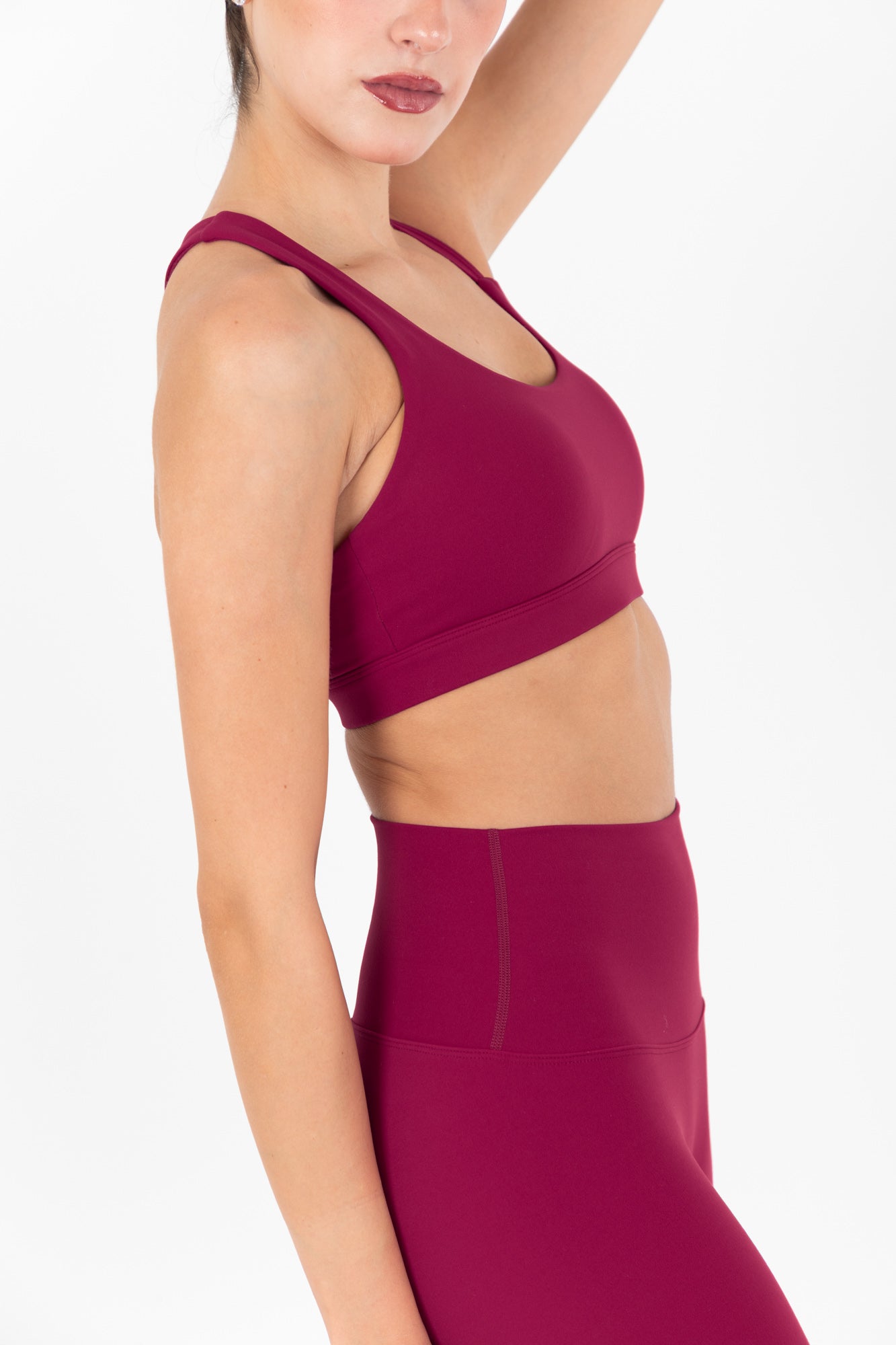 KORA SPORTS BRA CHERRY