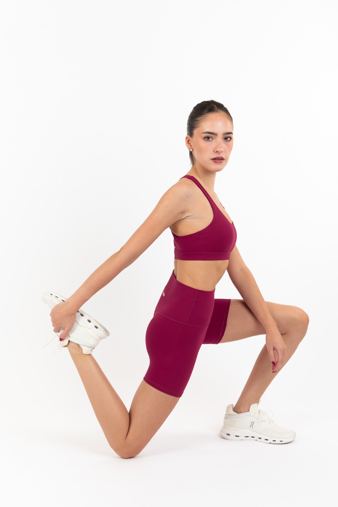 KORA SPORTS BRA CHERRY