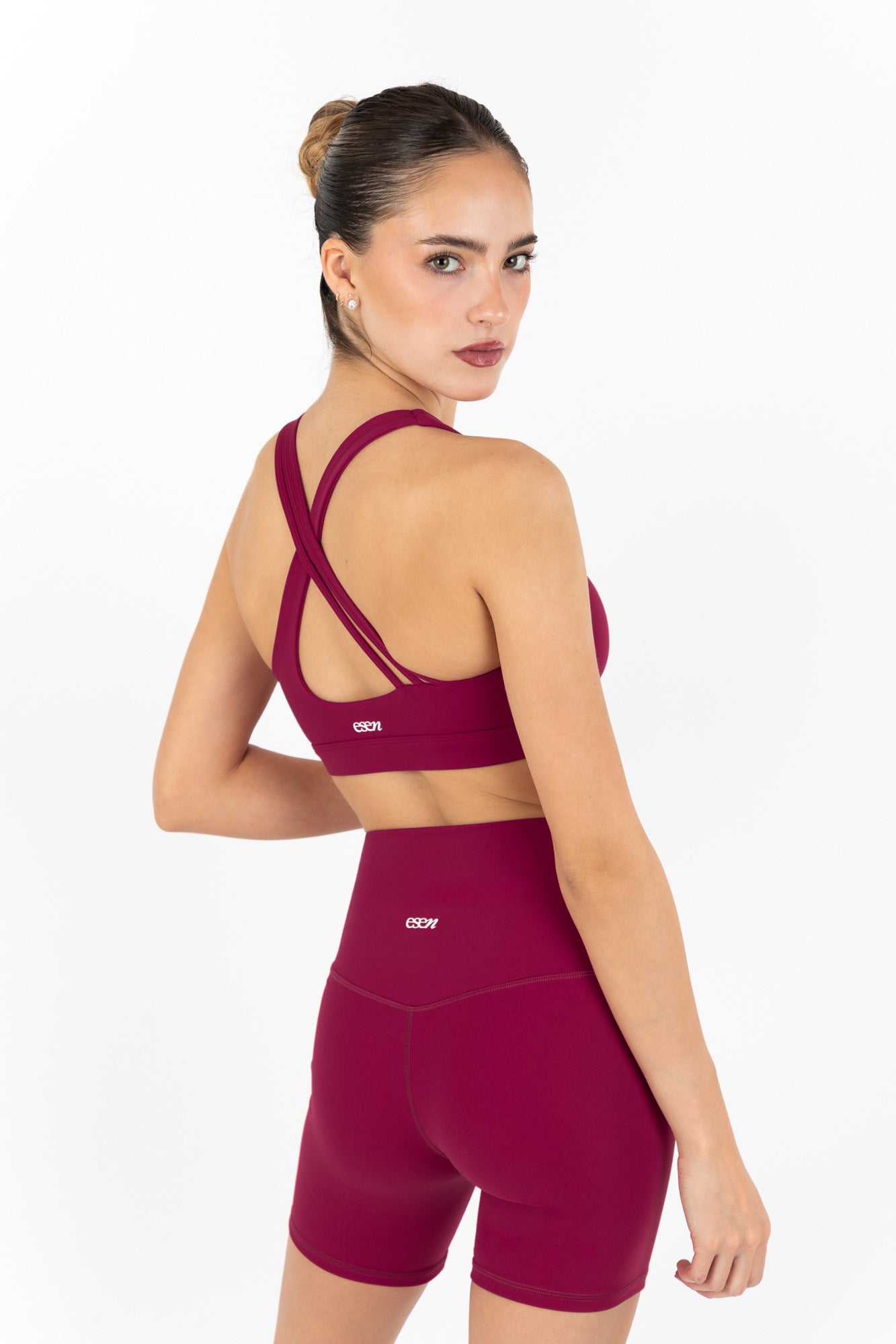 KORA SPORTS BRA CHERRY