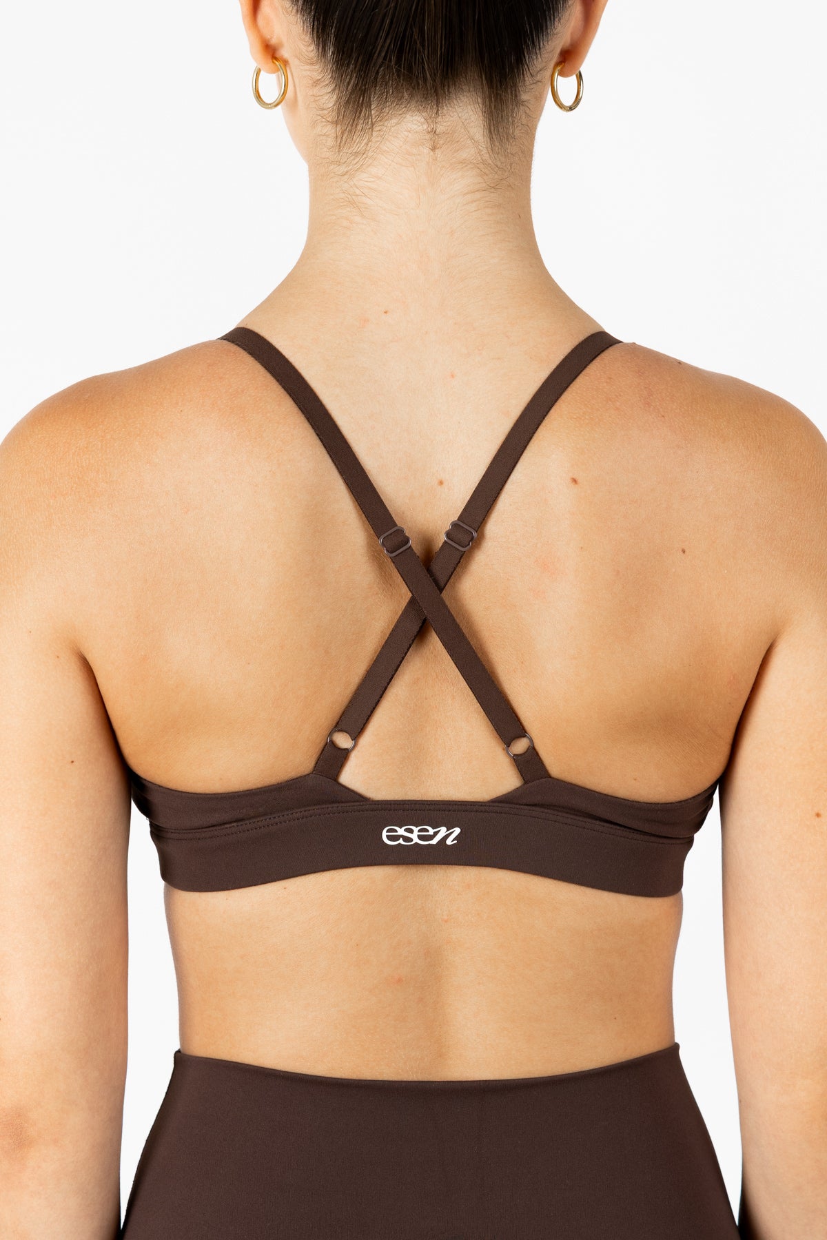 KORA TRIANGLE BRA TRUFFLE