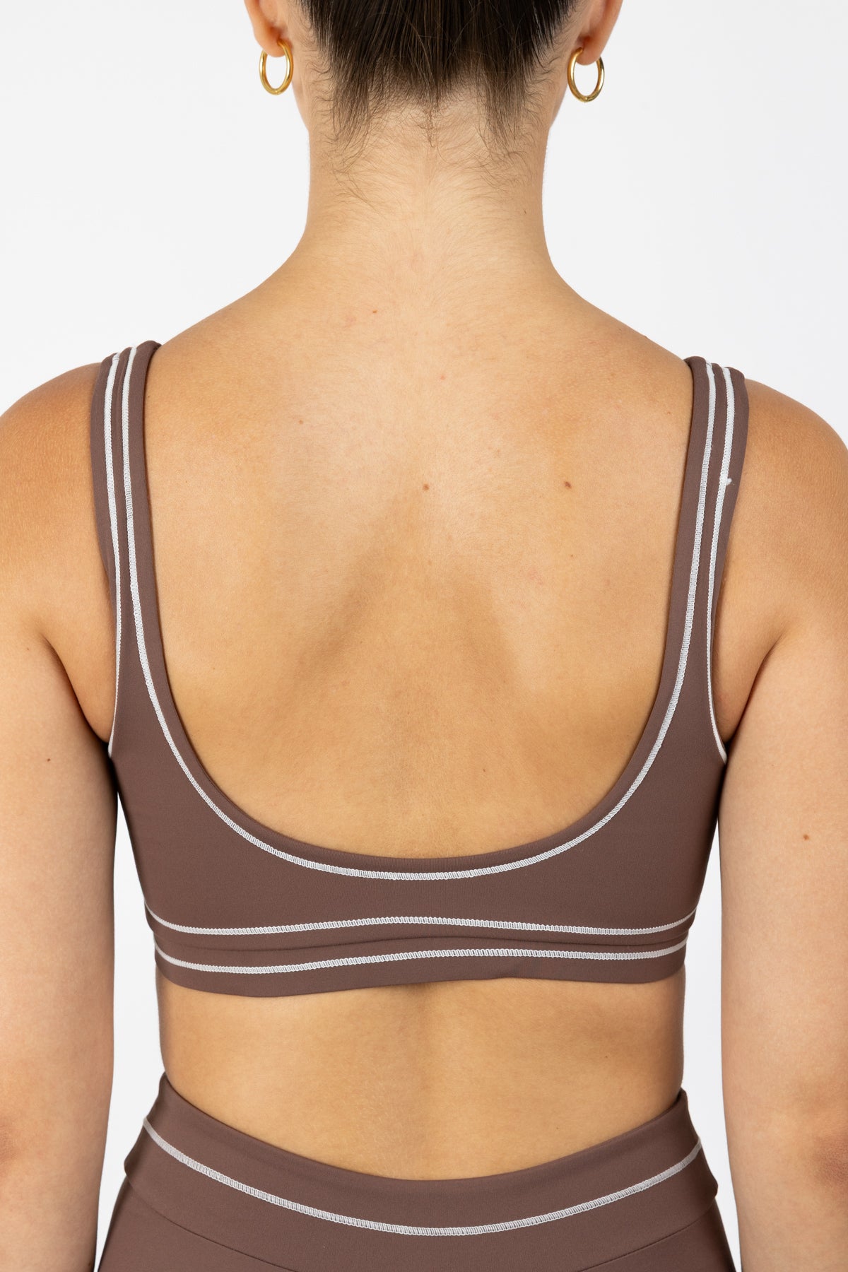 MOTION SPORTS BRA TAUPE