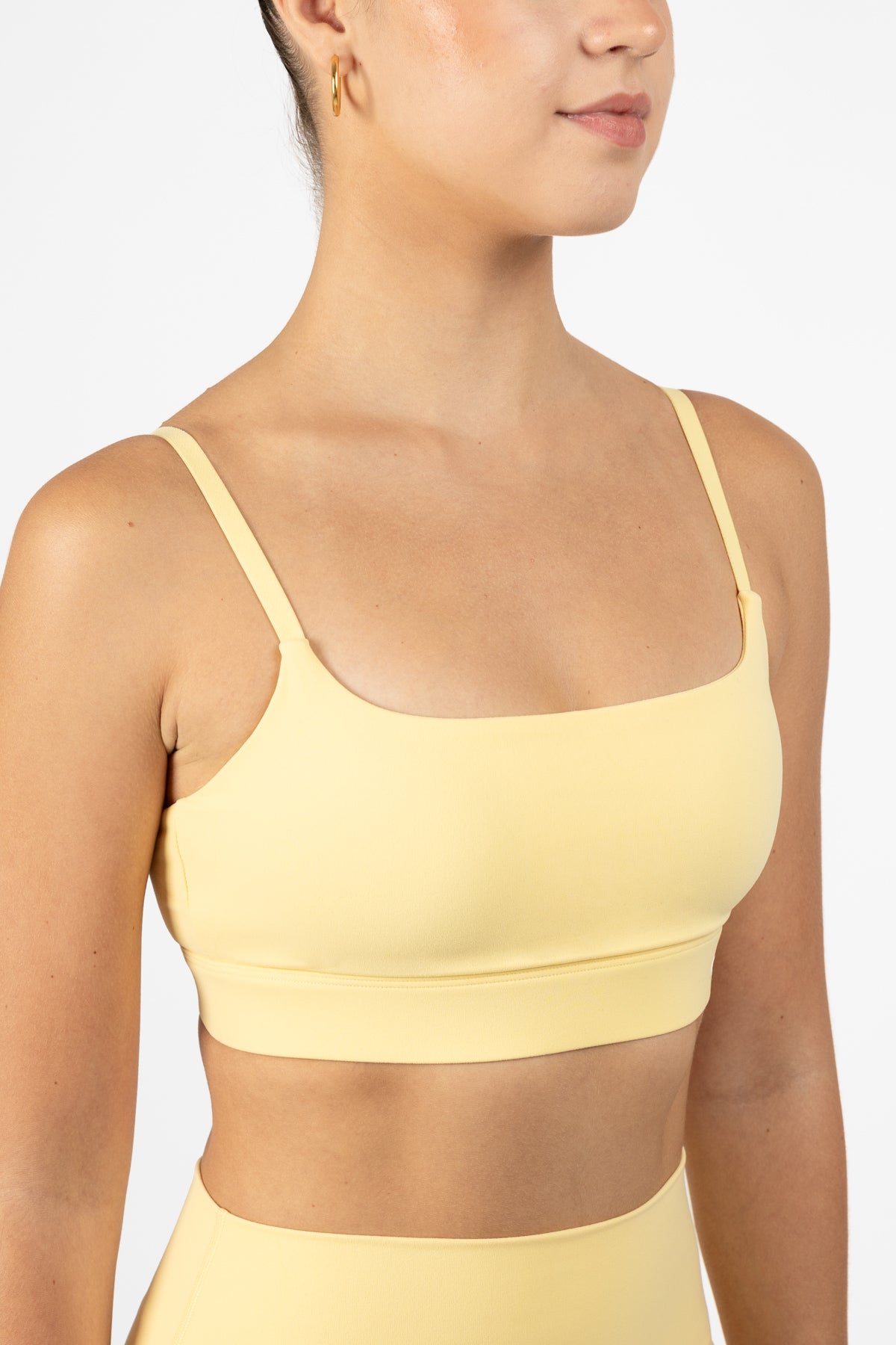 KORA SPORTS BRA SOFT YELLOW