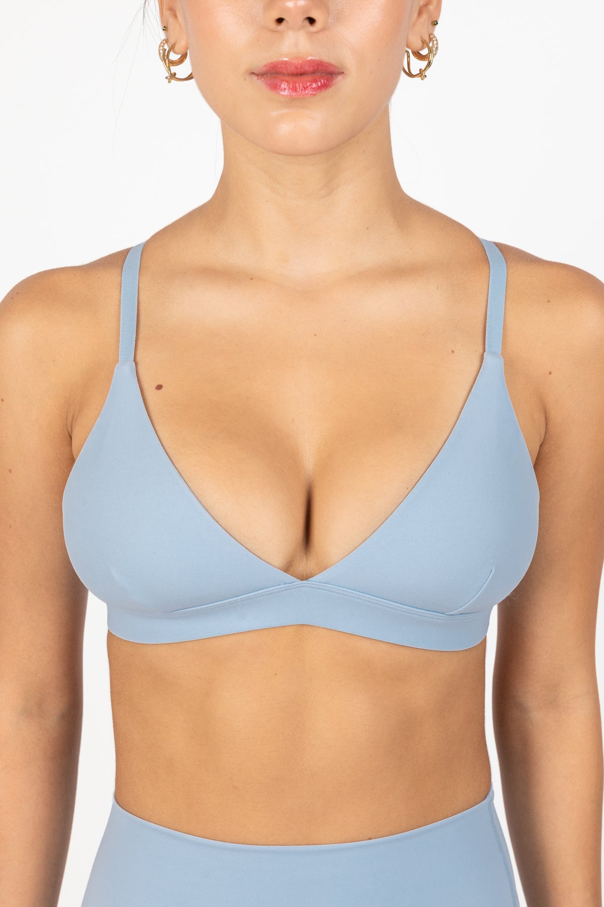 KORA TRIANGLE BRA SKY BLUE