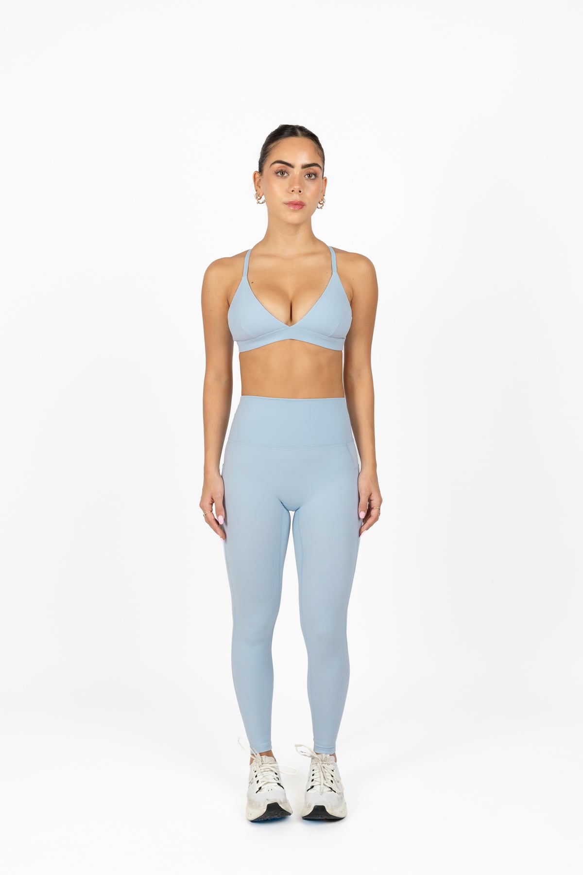 KORA TRIANGLE BRA SKY BLUE