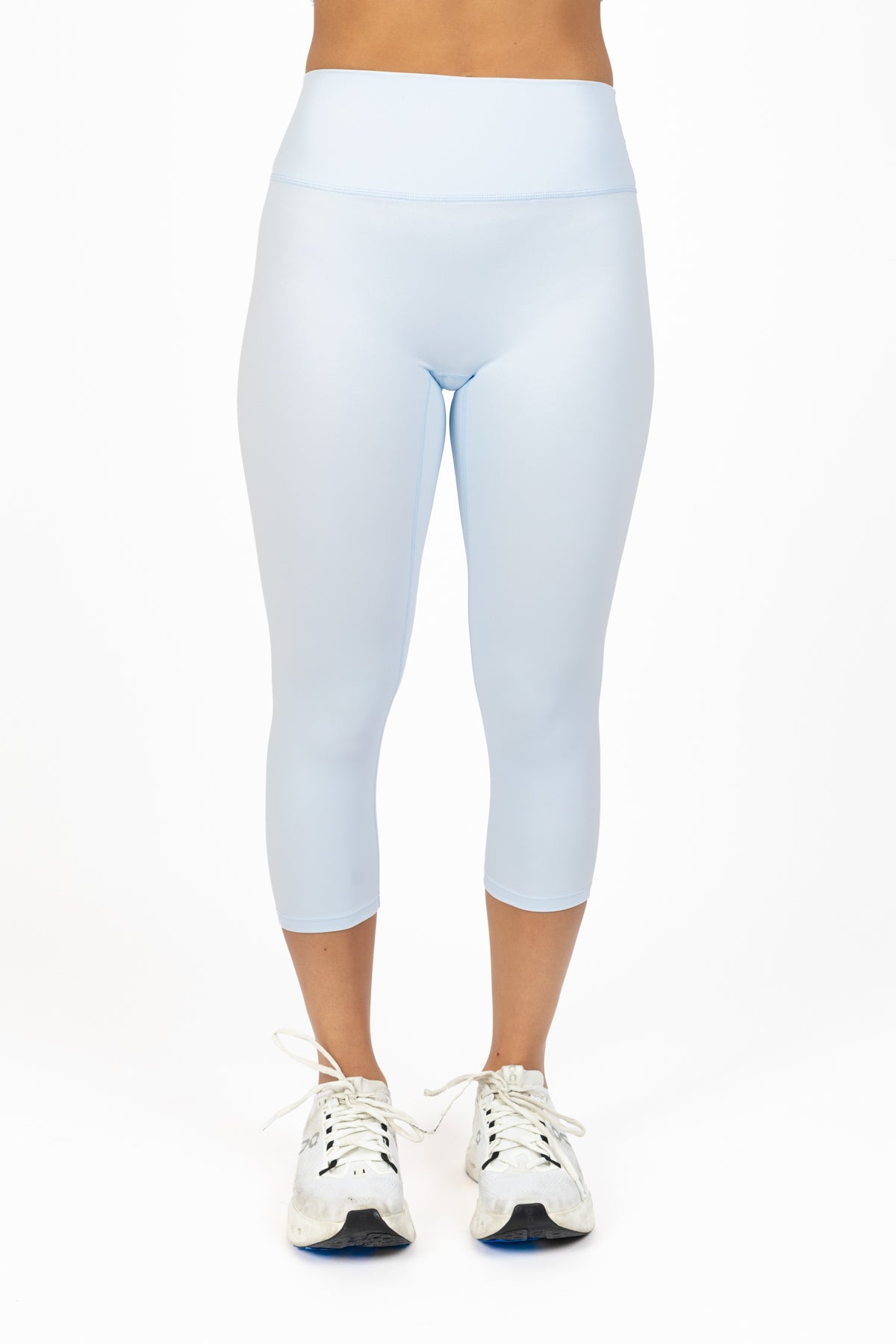 TONE CAPRI LEGGINGS ICE BLUE