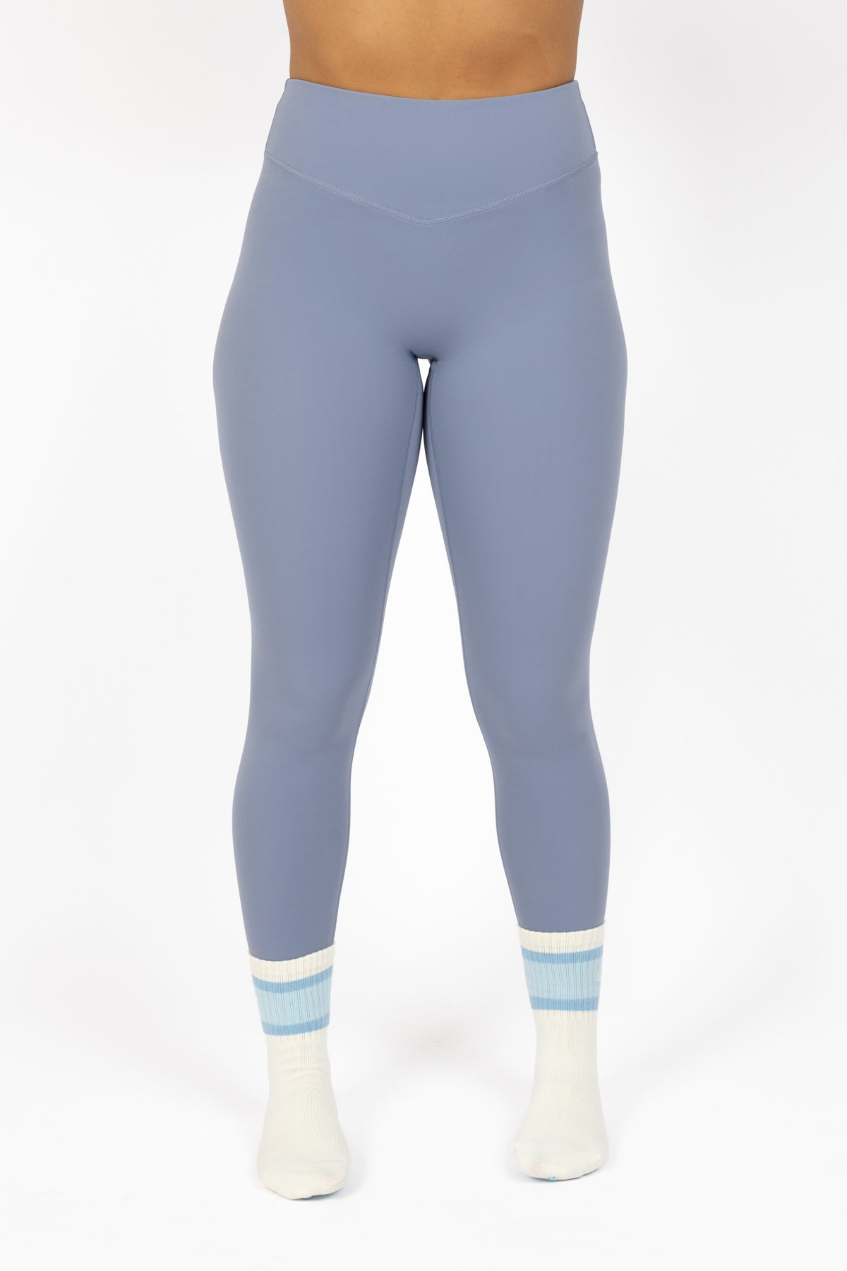 SHAPE LEGGINGS DUSTY BLUE