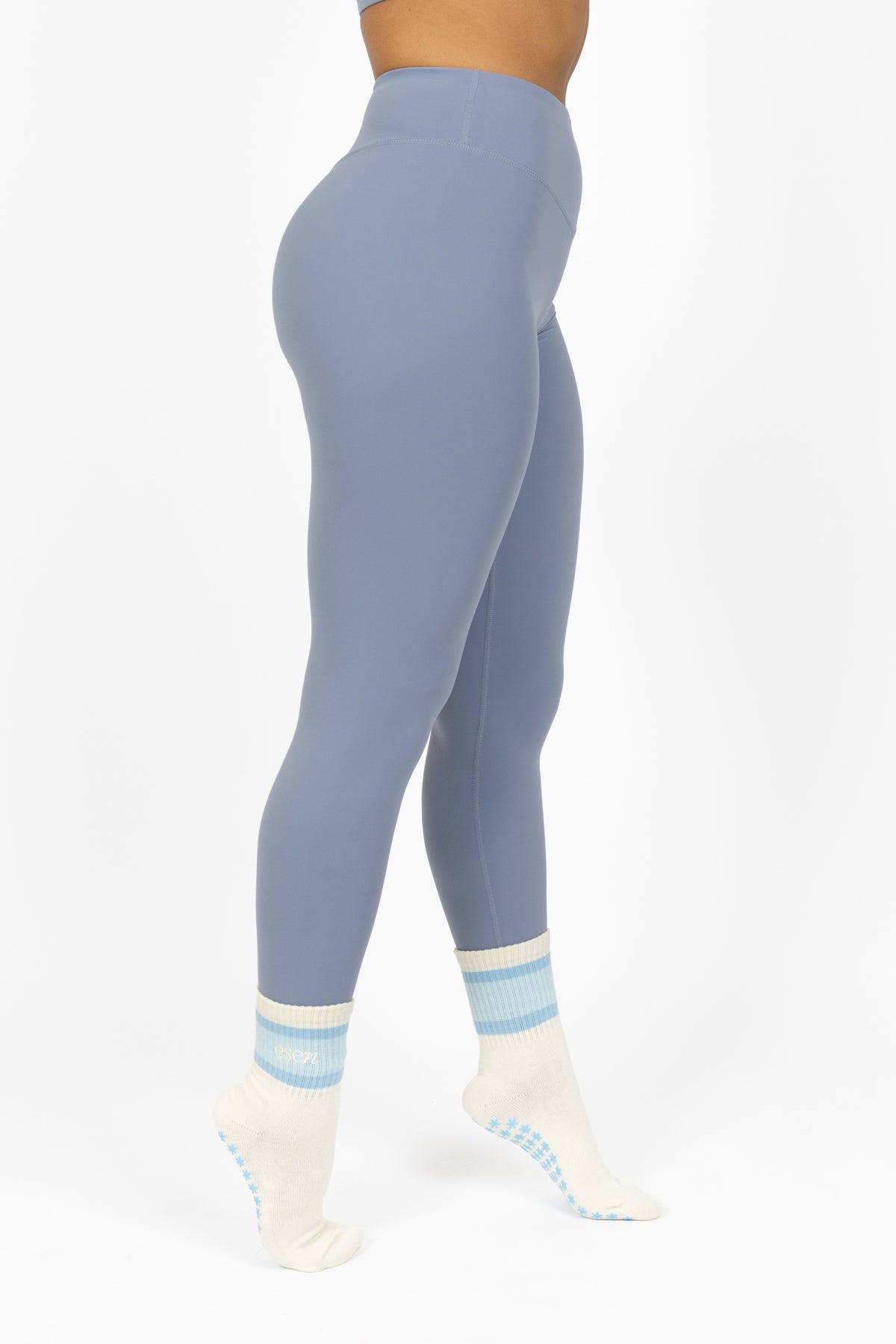 SHAPE LEGGINGS DUSTY BLUE