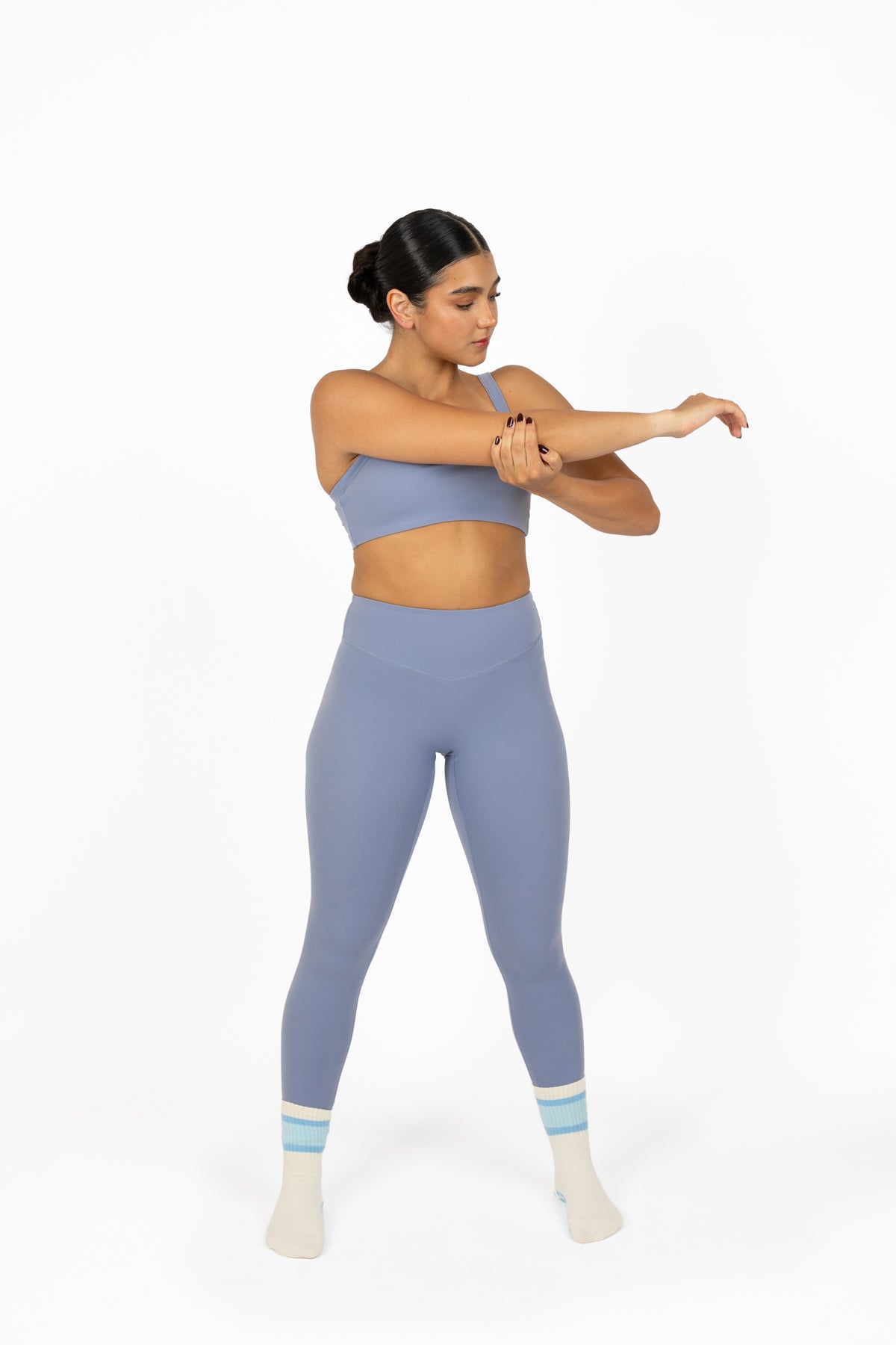 SHAPE SPORTS BRA DUSTY BLUE