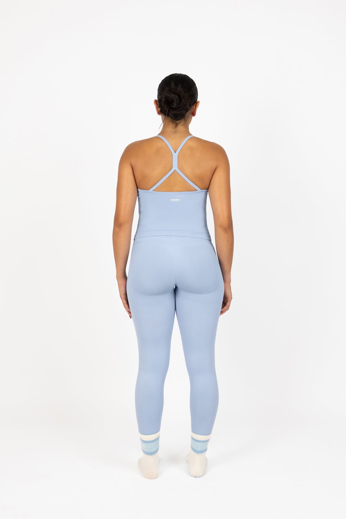 SCULPT TOP SKY BLUE